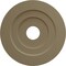 Ekena Millwork Orleans Ceiling Medallion (Canopies up to 4 5/8"), 17 5/8"OD X 3 5/8"ID X 1 7/8"P, Polished Copper CM17OLPOS - alternate 3